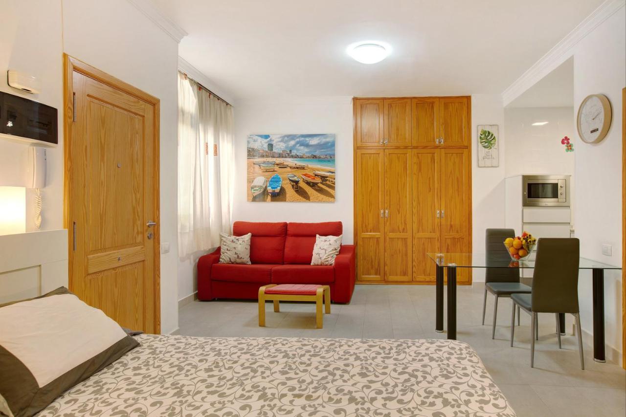 Beach Studio Apartment Canteras Las Palmas / Gran Canaria Exterior foto