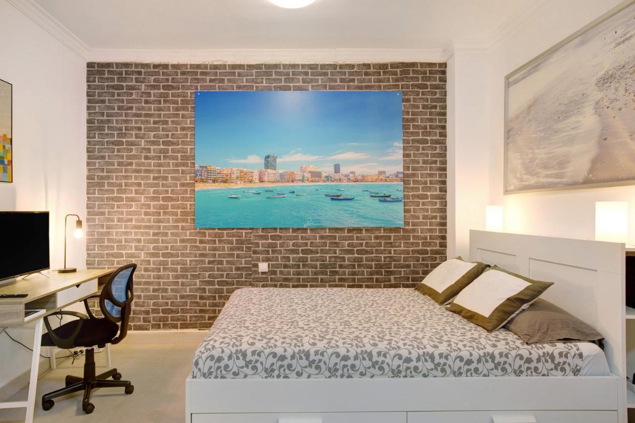 Beach Studio Apartment Canteras Las Palmas / Gran Canaria Exterior foto