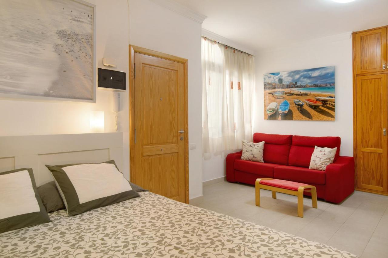 Beach Studio Apartment Canteras Las Palmas / Gran Canaria Exterior foto